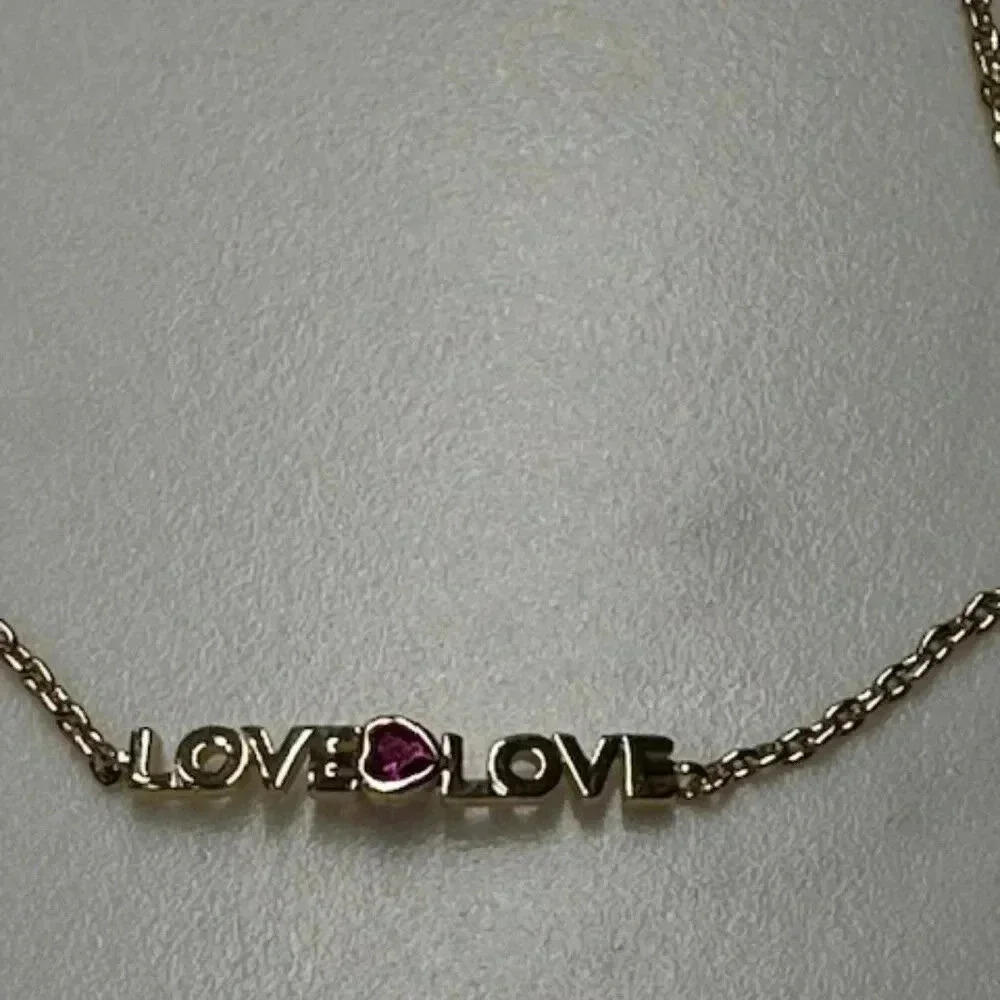 3 items Kate Spade Love Earrings and Bracelet NWT + Dustbag - Picture 3 of 5